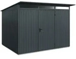 H&ouml;rmann Metall-Ger&auml;tehaus EcoStar Premiumline mit Pultdach B 302,8 x 238 cm (Typ