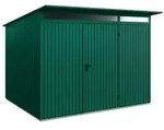 H&ouml;rmann Metall-Ger&auml;tehaus EcoStar Premiumline mit Pultdach B 302,8 x 238 cm (Typ