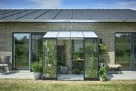 Halls F09936, Halls Gew&auml;chshaus Qube Lean-to -2,51 x 1,88 m - 4,7 m&sup2; (Gr. 3), 3 mm