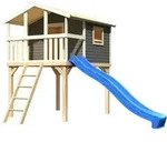 Akubi Kinderspielhaus Kinderspielger&auml;t Benjamin inkl. Wellenrutsche (Set