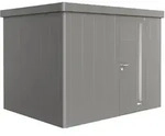 Biohort Ger&auml;tehaus Neo 292 x 236 cm (2C) Einzelt&uuml;r quarzgrau-metallic