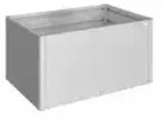 Biohort HochBeet 152 x 102 x 77 cm (Gr. 1,5x1) silber-metallic