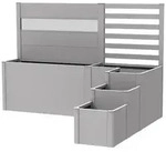 Biohort Pflanzkasten-System DaVinci Version 2 - Terrassenabgrenzung mit Sichtschutz B