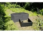 KHW Hochbeet Demeter Erweiterungsset B 82 x T 82 x H 31 cm - 168 l