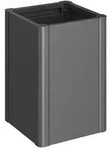 Biohort Pflanzbeet Belvedere B 53 x T 53 cm (Gr. 50) 77 cm (MAXI) dunkelgrau-metallic