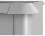 Biohort Schneckenschutz f&uuml;r HochBeet 152 x 53 x 77 cm (Gr. 1,5x0,5) silber-metallic