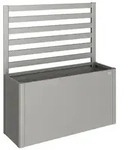 Biohort Rankgitter f&uuml;r Hochbeet 1,5 m Seite, quarzgrau-metallic