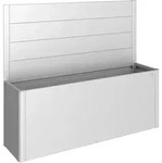Biohort Sichtschutz f&uuml;r Pflanzbeet Belvedere/Hochbeet - 2 m Seite - silber-metallic