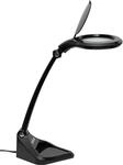 MAUL LED-Lupenleuchte MAULiris, dimmbar, 470 Lumen, 7 W, schwarz