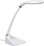 MAUL LED-Lupenleuchte MAULiris, dimmbar, 470 Lumen, 7 W, wei&szlig;