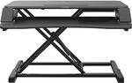 Fellowes Corsivo&trade; Sitz-Steh-Workstation, HxBxT 110 x 800 x 615 mm, schwarz