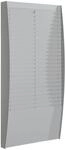Paperflow Sortiertafel, 2 x 25 F&auml;cher, HxBxT 1120 x 544 x 129 mm, lichtgrau