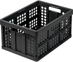 CLAX Klappbox, Volumen 46 l, schwarz kaiserkraft