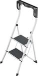 Hailo Klapptritt K75 ComfortLine, Stahl, Tragf&auml;higkeit 150 kg, 2 Stufen, Tritth&ouml;he