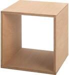 Tojo Beistelltisch CUBE, HxBxT jeweils 350 mm, Buche Multiplex