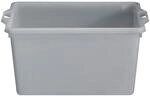 Stapelbeh&auml;lter aus Polyethylen, konische Bauform, Volumen 65 l, natur kaiserkraft