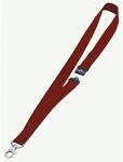 DURABLE Textilb&auml;nder mit Karabinerhaken, Sicherheitsverschluss, VE 50 Stk, rot