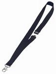 DURABLE Textilb&auml;nder mit Karabinerhaken, Sicherheitsverschluss, VE 50 Stk, schwarz
