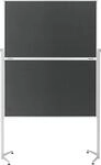 magnetoplan Moderationstafel EVOLUTION plus, klappbar, Filz grau magnetoplan Moderationstafel EVOLUTION plus, klappbar, Filz grau