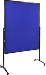Legamaster Moderationswand Premium Plus, Tafelformat 1200 x 1500 mm, Filz, blau,