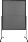 Legamaster Moderationswand Premium Plus, Tafelformat 1200 x 1500 mm, Filz, grau,
