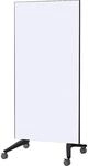 Legamaster Glasboard, mobil, Sicherheitsglas, BxH 950 x 1750 mm, wei&szlig;