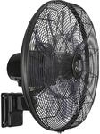 Wandventilator Airos Eco Silent WALL, mit 7 Drehstufen, Fernbedienung, schwarz