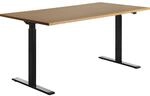 Topstar Schreibtisch, elektrisch h&ouml;henverstellbar, gerade, BxT 1600 x 800 mm,