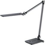 Hansa LED-Tischleuchte WAVE, dimmbar, mit Standfu&szlig;, grau, 450 lm