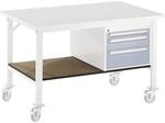 RAU Ablageboden unten, f&uuml;r Tisch- BxT 2000 x 800 mm, Boden- BxT 1890 x 595 mm