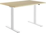 Topstar Schreibtisch, elektrisch h&ouml;henverstellbar, gerade, BxT 1200 x 800 mm,