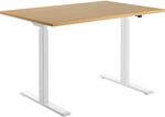 Topstar Schreibtisch, elektrisch h&ouml;henverstellbar, gerade, BxT 1200 x 800 mm,