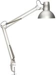 MAUL LED-Tischleuchte MAULstudy, mit Klemmfu&szlig;, silber