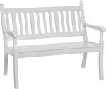 Sitzbank, modern, HxT 880 x 690 mm, 2-Sitzer kaiserkraft