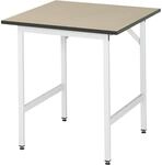 RAU Arbeitstisch, höhenverstellbar, Gestell 30 x 30 mm, MDF-Platte, BxT 750 x 800 RAU Arbeitstisch, höhenverstellbar, Gestell 30 x 30 mm, MDF-Platte, BxT 750 x 800