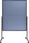 Legamaster Moderationswand Premium Plus, Tafelformat 1200 x 1500 mm, Filz, blaugrau,