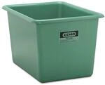 CEMO Gro&szlig;beh&auml;lter aus GfK, Inhalt 700 l, LxBxH 1320 x 970 x 800 mm, gr&uuml;n