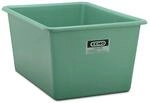 CEMO Gro&szlig;beh&auml;lter aus GfK, Inhalt 1100 l, LxBxH 1620 x 1190 x 800 mm, gr&uuml;n