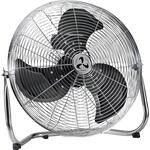 Bodenventilator mit Tragegriff, Stahl, verchromt, Rotor-&Oslash; 400 mm, ab 3 Stk