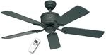 Deckenventilator ECO ELEMENTS, Rotorblatt-&Oslash; 1320 mm, Lack graphit / Lack schwarz