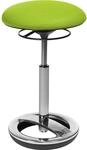 Topstar B&uuml;rohocker SITNESS HIGH BOB, Sitzh&ouml;he 490 - 700 mm, Bezug gr&uuml;n