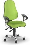 Topstar B&uuml;rostuhl SITNESS 10, mit verstellbaren Armlehnen, apfelgr&uuml;n
