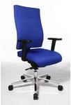 Topstar B&uuml;rostuhl PROFI STAR 15, ergonomische R&uuml;ckenlehne, blau