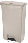 Rubbermaid Treteimer SLIM JIM&reg;, aus Polyethylen, 68 l, beige