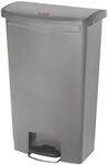 Rubbermaid Treteimer SLIM JIM&reg;, aus Polyethylen, 68 l, grau