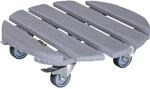 Wagner Pflanzenroller CREO, Tragf&auml;higkeit 200 kg, Massivholz, &Oslash; 380 mm, Rad-&Oslash; 50