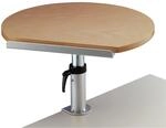 MAUL Tischpult, ergonomisch, BxT 600 x 520 mm, h&ouml;henverstellbar, Buche Dekor