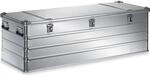 ZARGES Alu-Transportkiste, Inhalt 396 l, Innen-LxBxH 1550 x 550 x 465 mm, in robuster