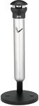 Rubbermaid Moderner Edelstahl-Standascher, Volumen 4,9 l, silber / schwarz