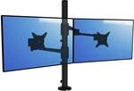 Dataflex Monitorarm VIEWLITE, f&uuml;r 2 Monitore, schwarz